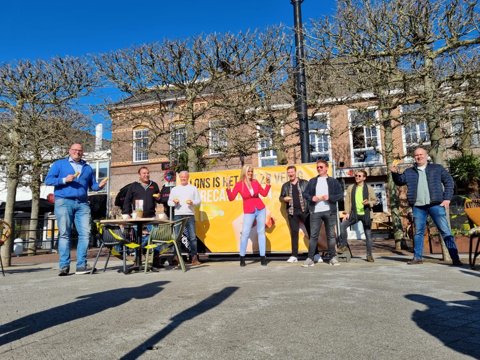 Kim Holland steunt Wijchense horeca-ondernemers