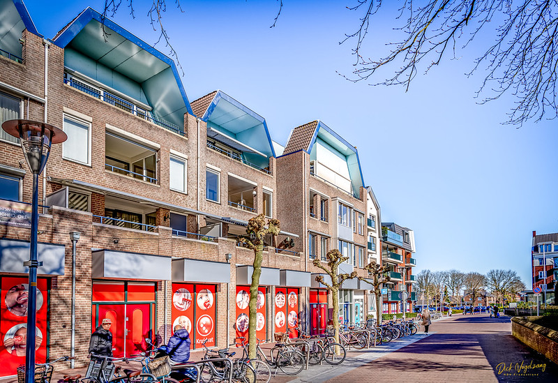 Fietsen parkeren in de centrum Wijchen - Wijchen=