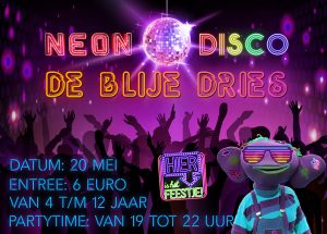 Neon Disco Blije Dries - Wijchen=