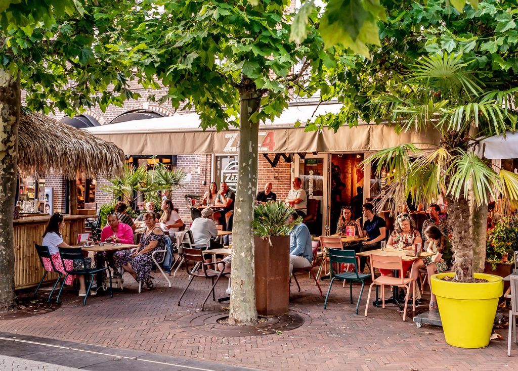 Terras Zaal4 Wijchen / Horeca Straatje - fotograaf Dick Vogelzang - Wijchen=