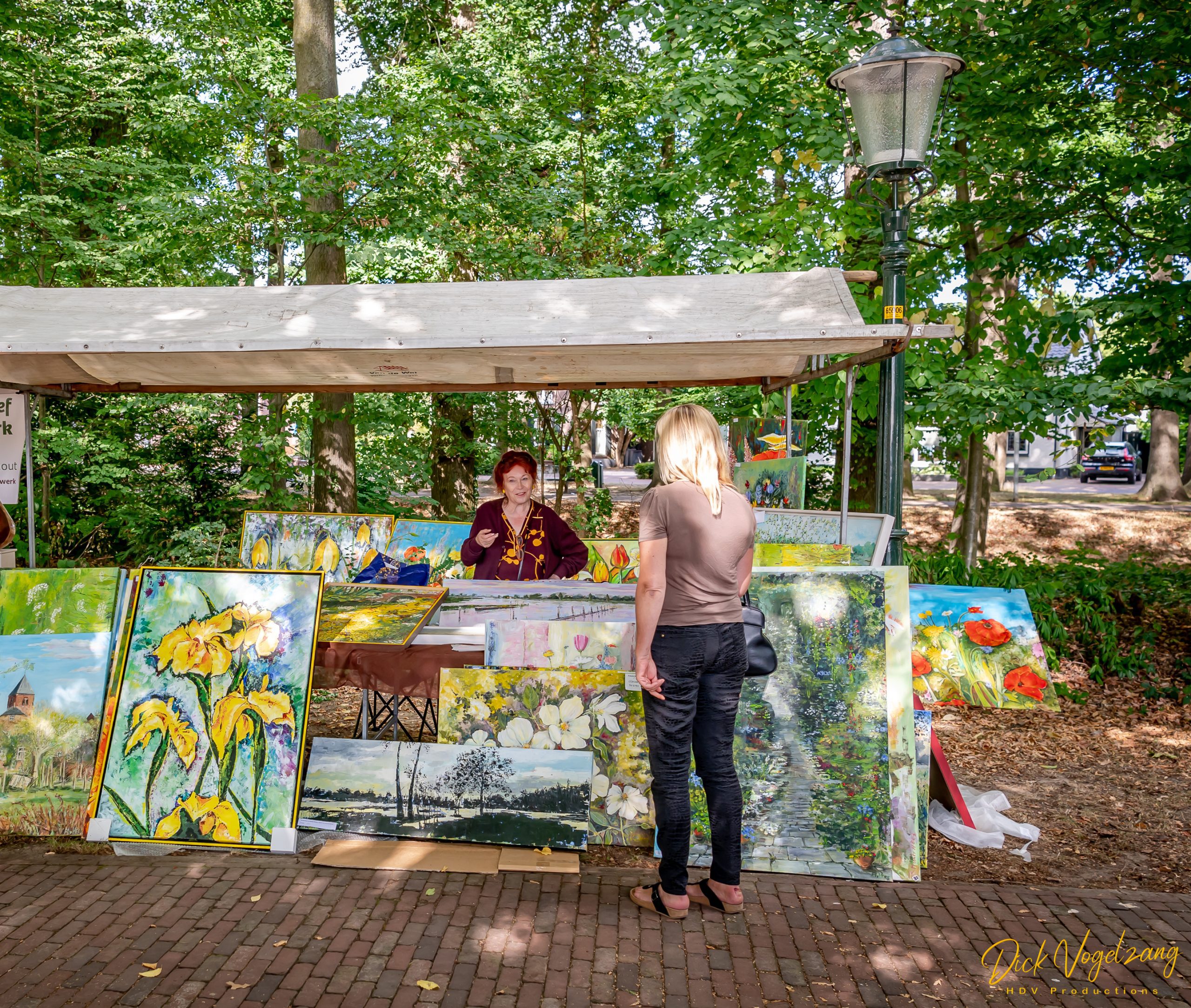 Kunstmarkt - Wijchen= - Dick Vogelzang