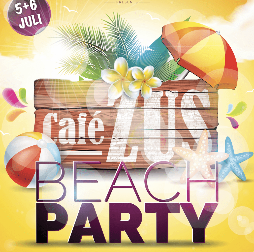 Beachparty 2024 - Cafe Zus - Wijchen=