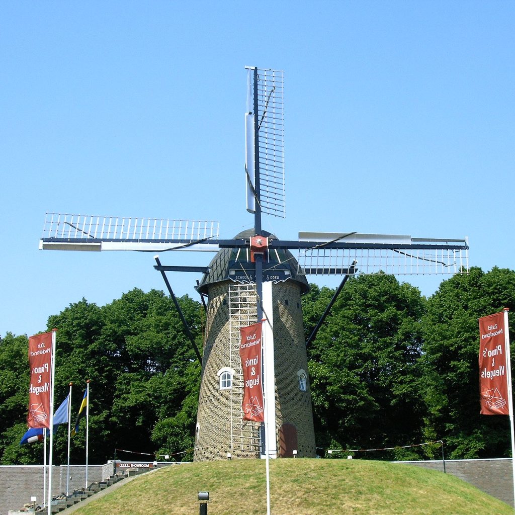 Molen Schoonoord - Nationale molendag - Foto Wikipedia - Wijchen=
