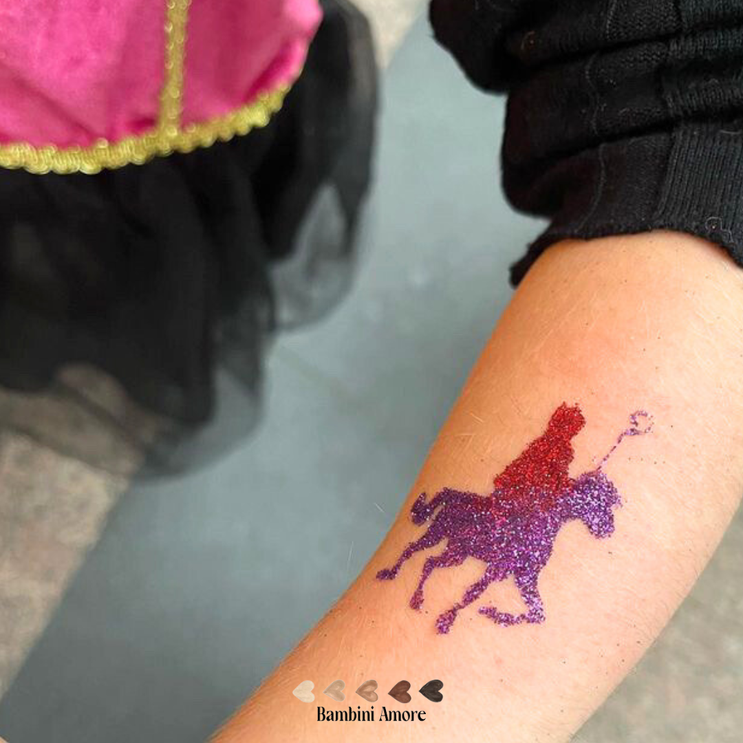 Glittertattoo Sint en Piet - Bambini Amore - Wijchen=