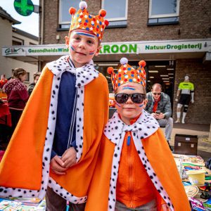 Koningsdag Kleedjesmarkt Koopzondag - Foto Dick Vogelzang. - Wijchen=