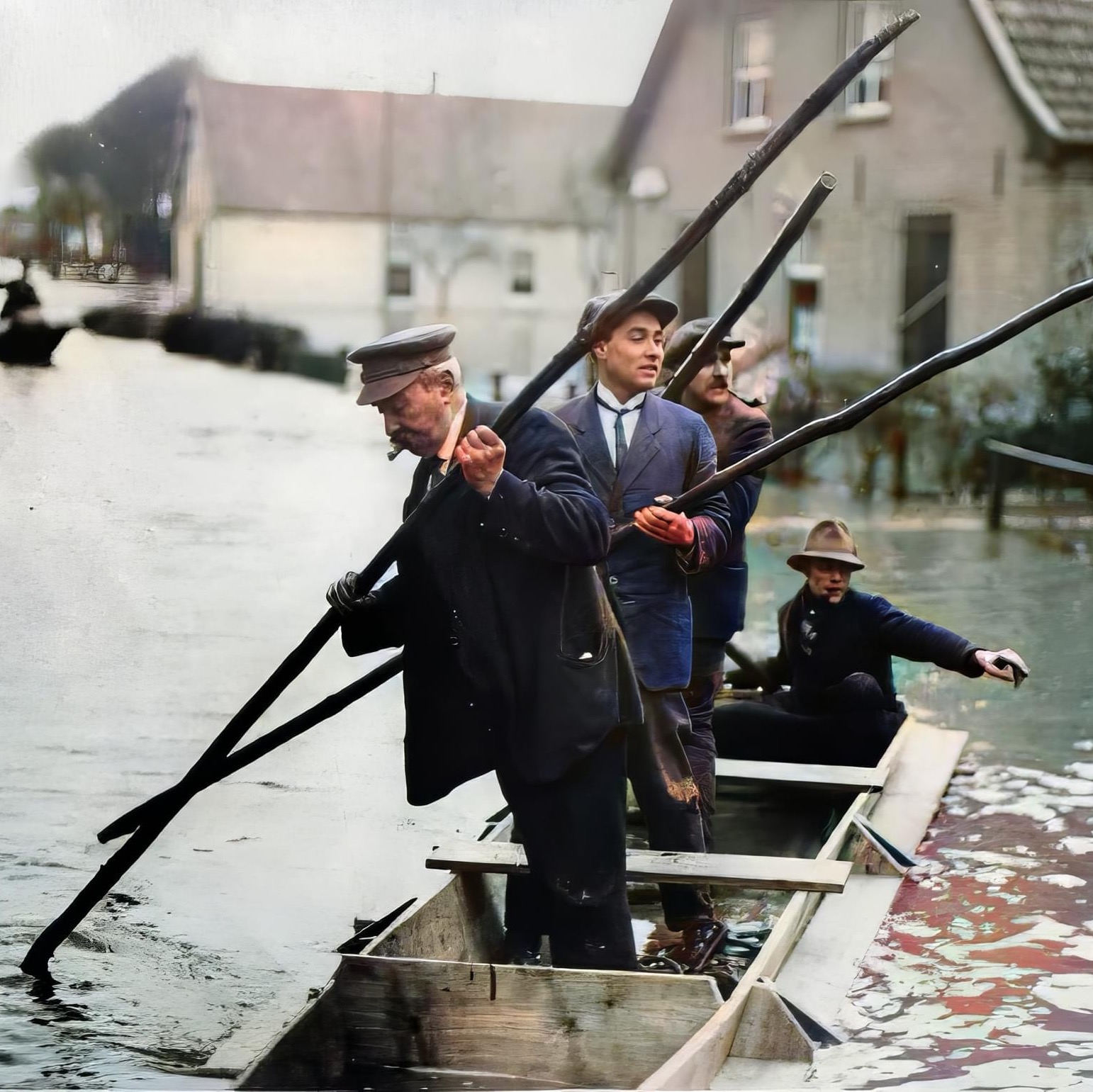 Watersnoodramp 1926 - Fotobewerking FB Arno Reijnen - Wijchen=