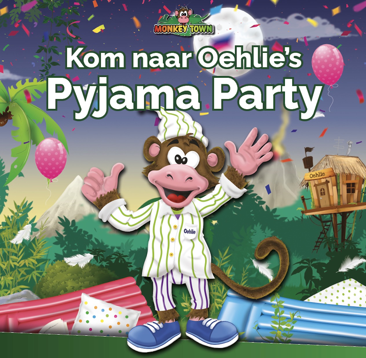Oehlie's Pyjama party -Monkey Town Wijchen - Wijchen=