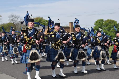The Royal Air Force Waddington Pipes and Drums treden op in het centrum! - Wijchen=